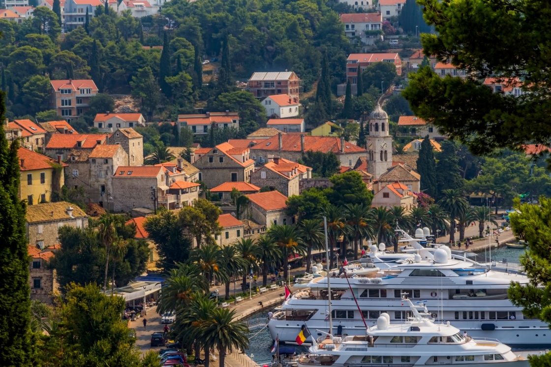 Old church in Cavtat, small town near Dubrovnik, Croatia