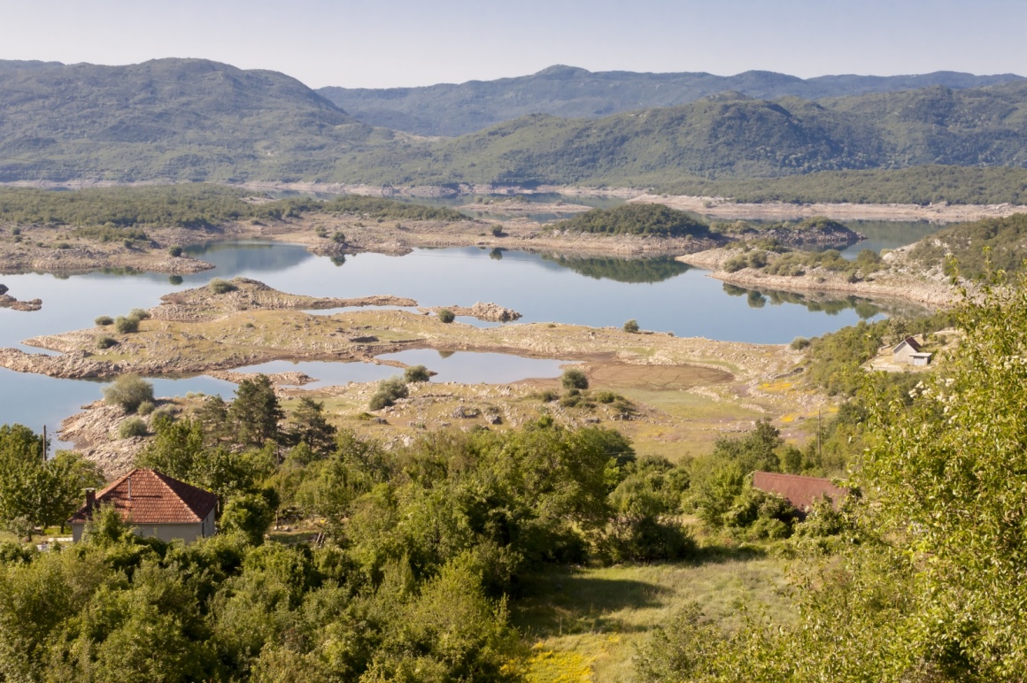 'Village on coast of Slano lake in Montenegro near Niksic.' - Dubrownik